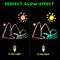 Glow in the Dark Fabric Paint, 32 Colors Neon Acrylic Paint for DIY Crafts, Halloween, Christmas Decorations, Luminous Paint for Clothes, Wood, Canvas, Rock, 20 ml/Bottle